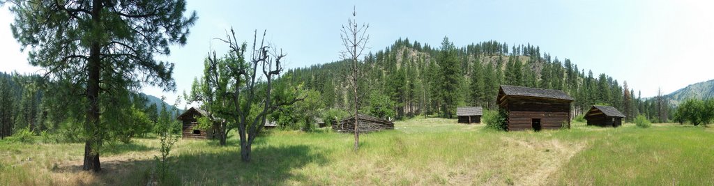 Jim Moore homestead on the Salmon River, Рексбург