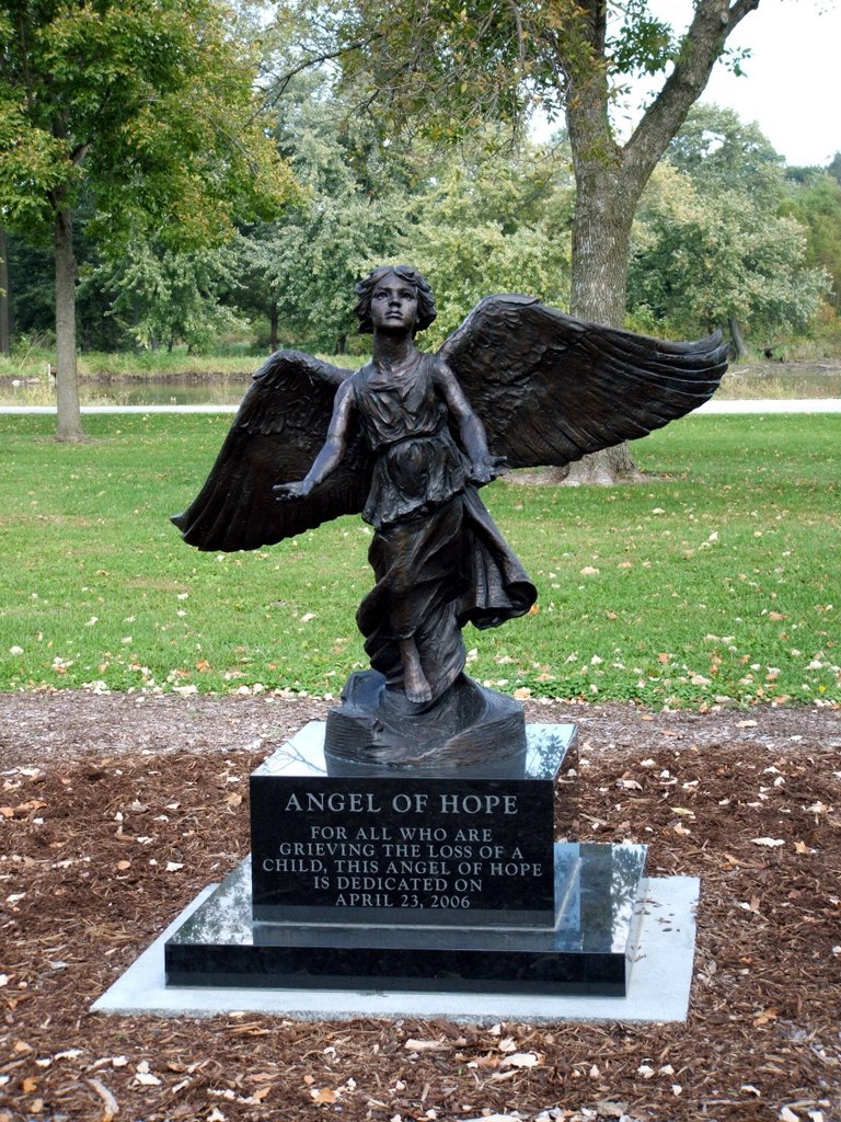 Angel of Hope, Iowa City, City Park, Асбури