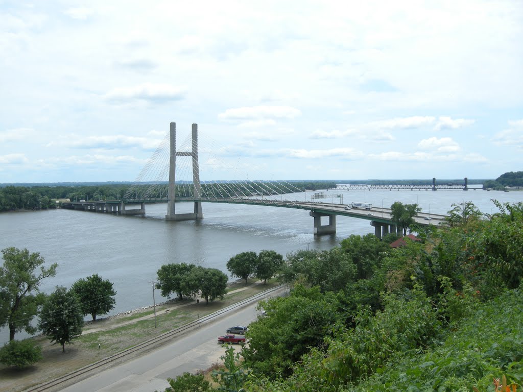 Cable-Stayed Mississippi River Bridge - July 2013, Барлингтон