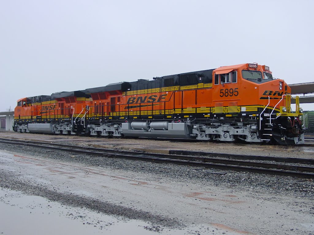 NEW! BNSF 5894 & 5895 locomotives, Барлингтон