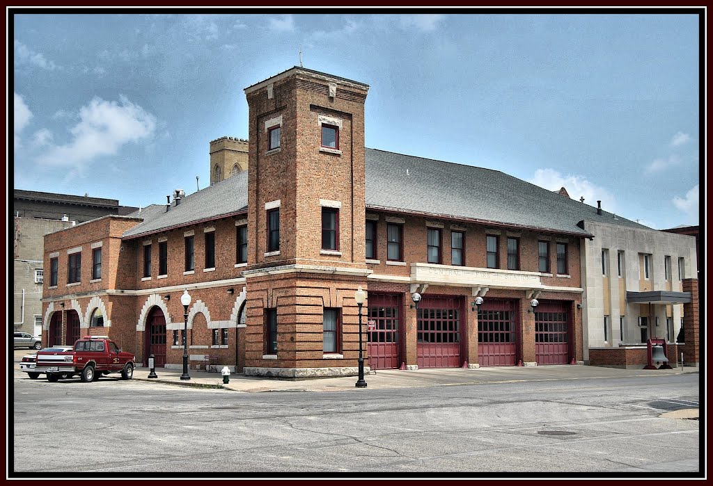 Burlington Iowa... Fire Department, Барлингтон