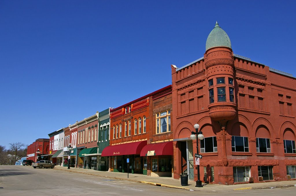 Historic Market Street, Harlan, Iowa, Гринфилд