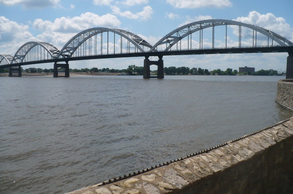 Centennial Bridge, Davenport, IA, Давенпорт