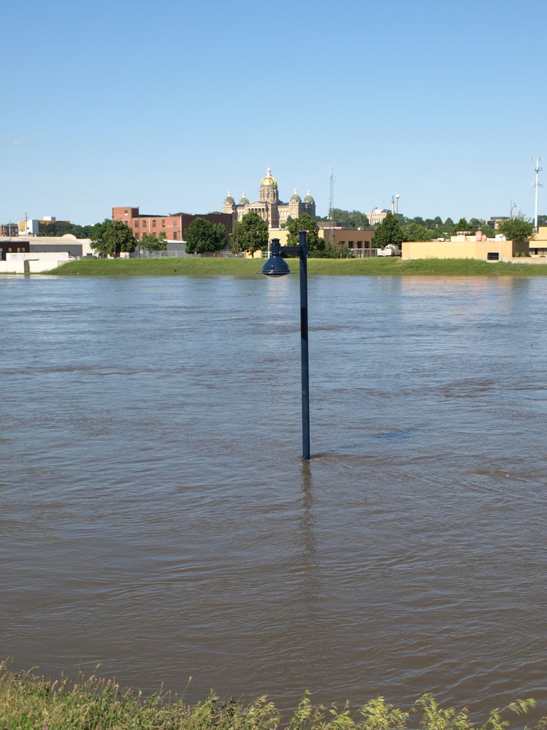 Flood of 08 - Des Moines River Trail, Де-Мойн