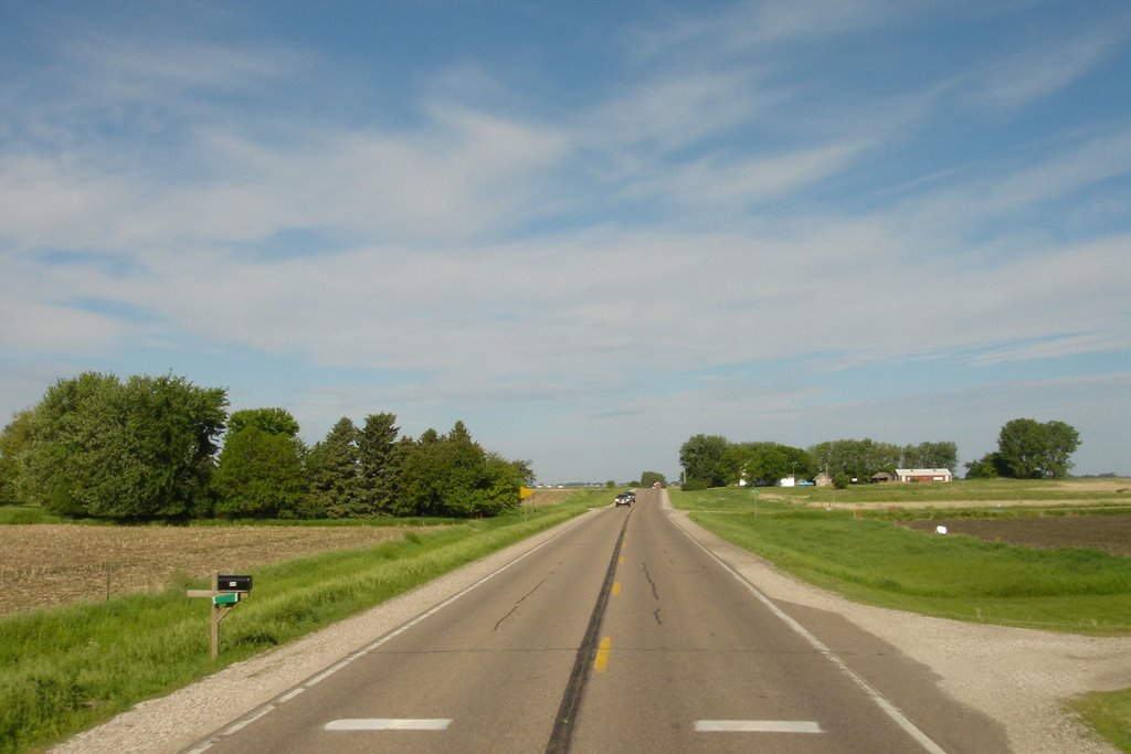 US 18 in Iowa, Калумет