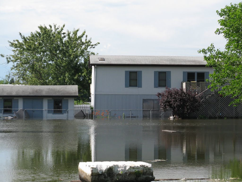 Missouri River Flood 2011, Картер-Лейк