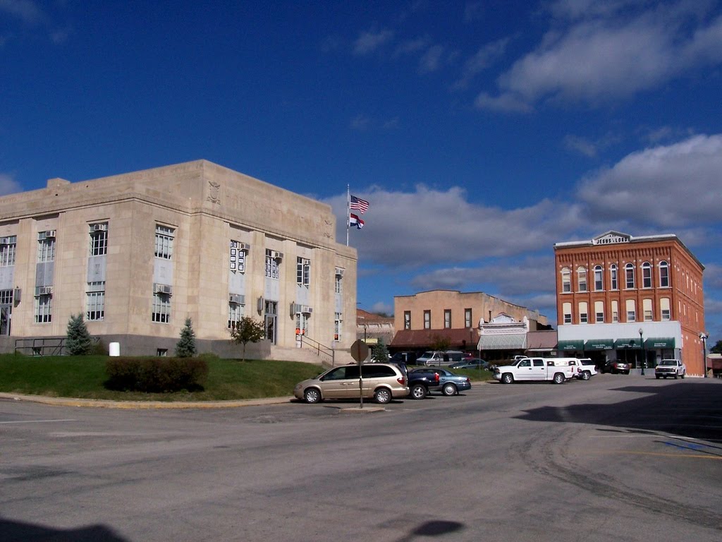 Courthouse Square, Bethany, Harrison County, Missouri, Коридон