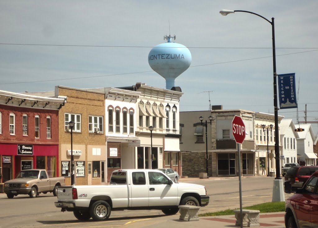 Montezuma, Iowa, Downtown, Коридон