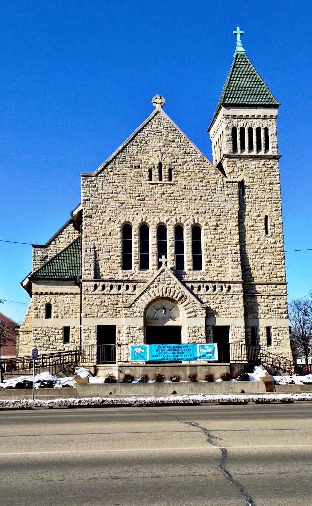 St. Patricks Catholic Church - Cedar Rapids, Iowa, Седар-Рапидс