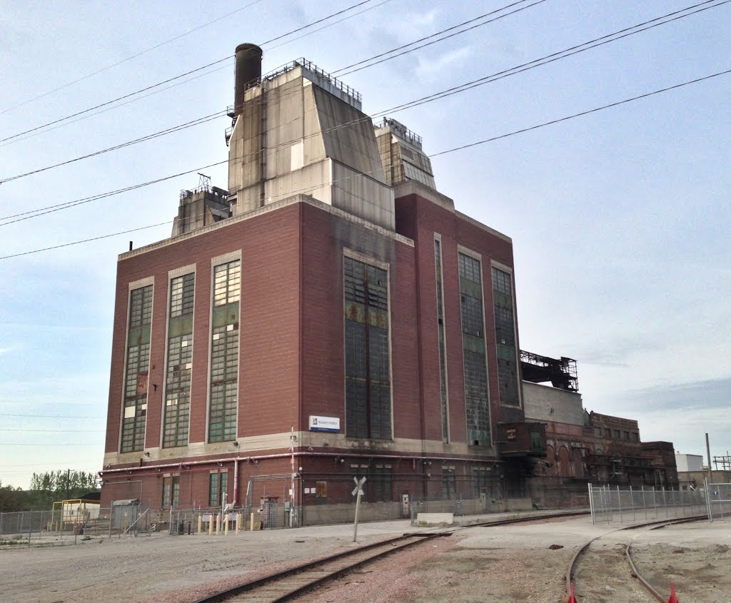 Old Alliant Energy Power Plant - Cedar Rapids, Iowa, Седар-Рапидс