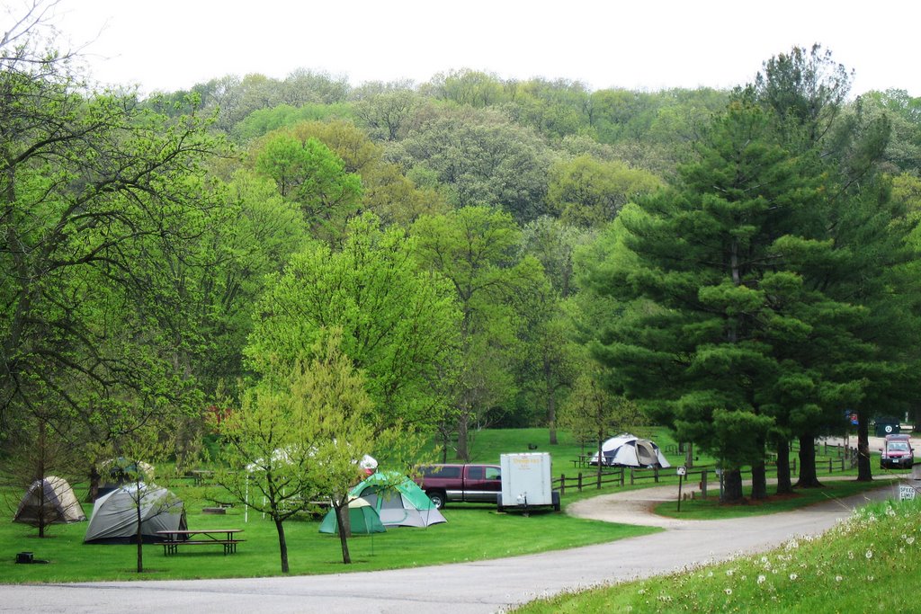 Thomas Mitchell County Park campground, Чаритон