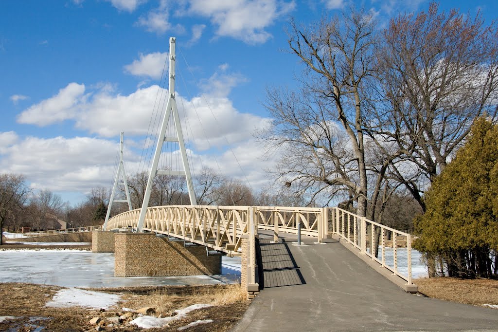 bridge, Charles City, Iowa, Чарльс-Сити