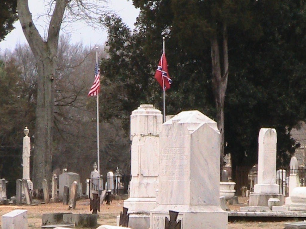 Confederate solders graves in Athens City Cemetery, Атенс