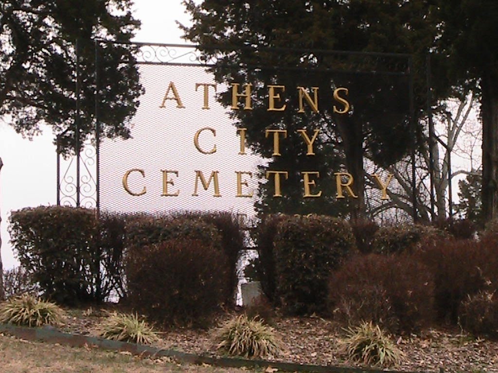 Athens City Cemetery, Атенс