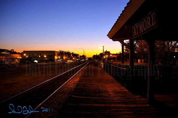 Twilight at Williams Station, Atmore, Alabama, Атмор