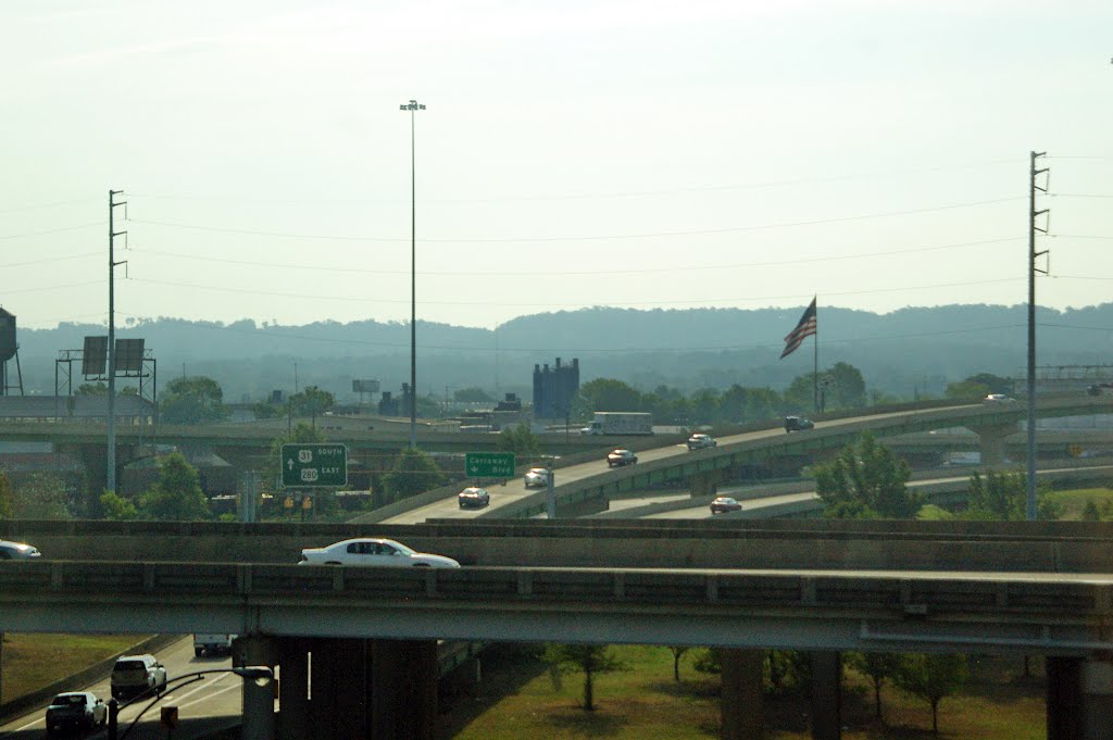 2010, Birmingham, AL - I-20 view, Бирмингам
