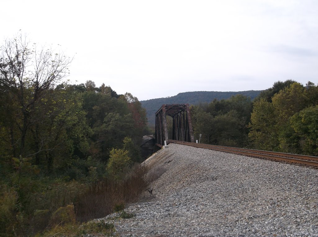 Paint Rock River Railroad Bridge, Вудвилл