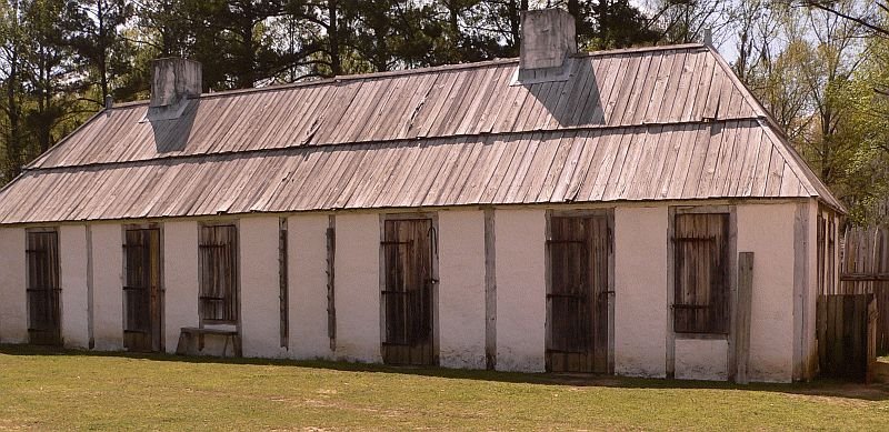 French Barracks, Fort Toulouse, Alabama, Голдвилл