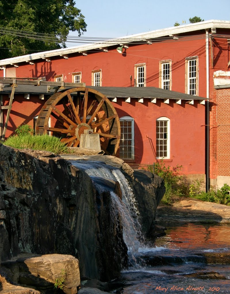 The Wehadkee Mill ( History below.), Голдвилл