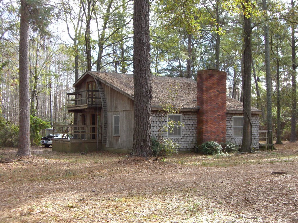 Bainbridge, Georgia - Usa - House in the woods, Коттонвуд
