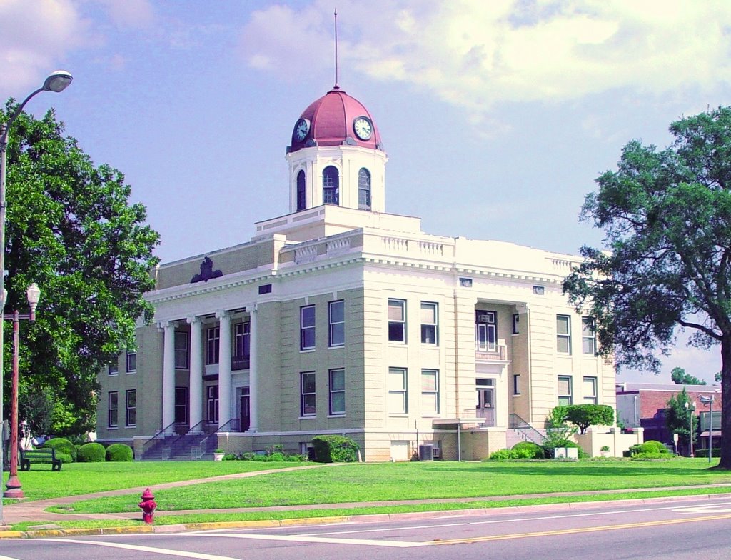 1913 Gadsden County courthouse, Quincy, Florida (8-6-2006), Коттонвуд