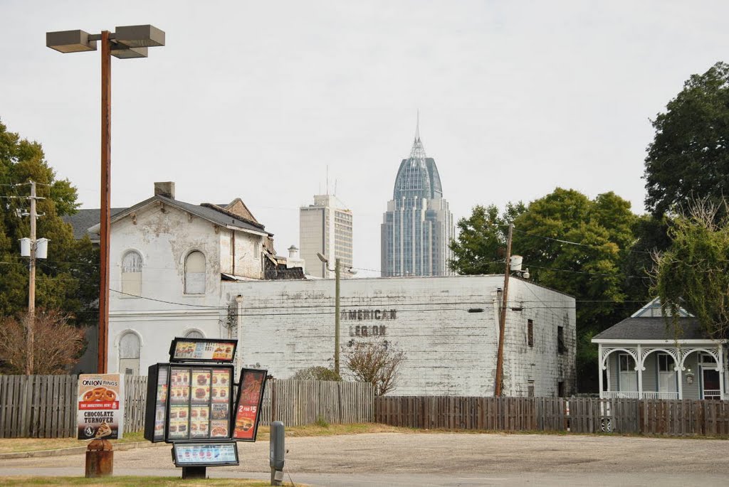 View Downtown Mobile, Alabama From Arbys, Мобил
