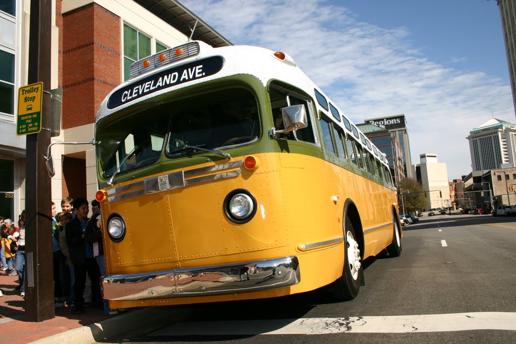 Rosa Parks Museum Vintage City of Montgomery Bus, Монтгомери