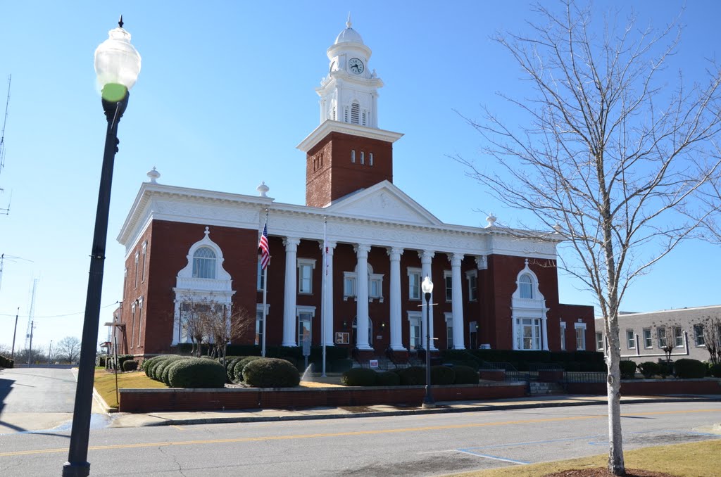 Alabama - Lee County Courthouse, Опелика