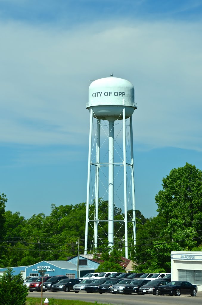 City of Opp water tower, Опп