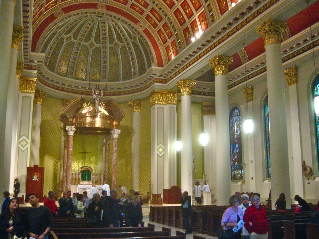 Interior of the Cathedral-Basilica of the Immaculate Conception, Причард