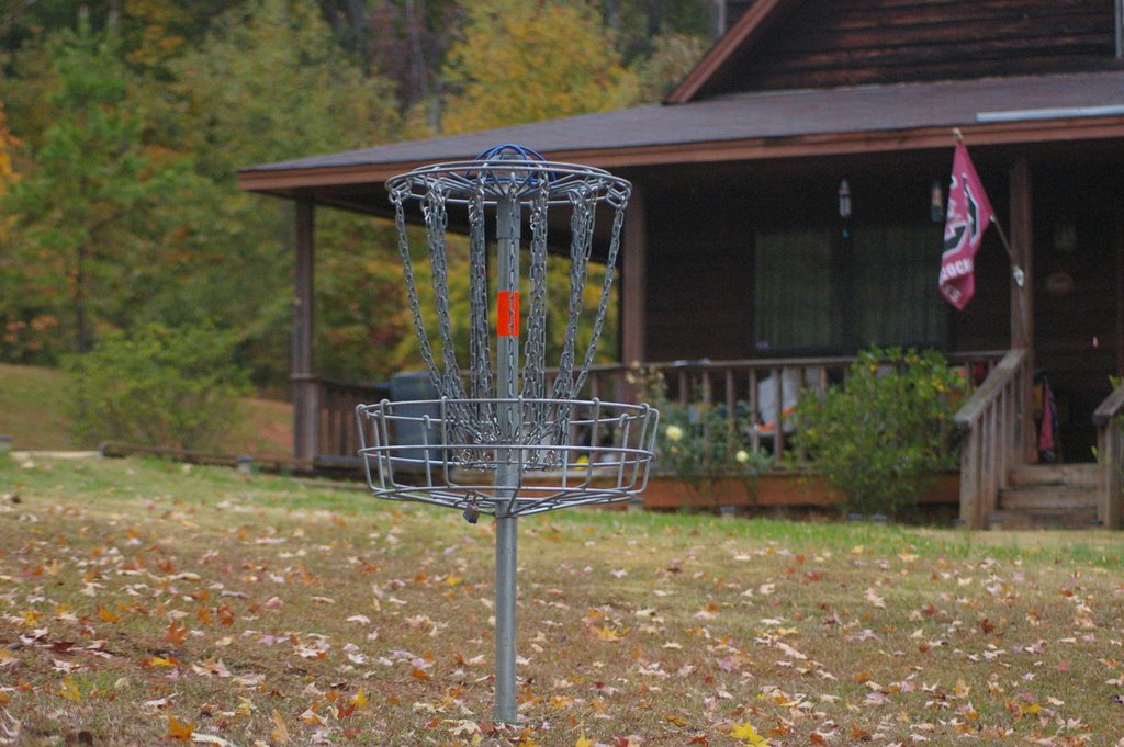 Henrys disc golf basket, Робинсон Спрингс