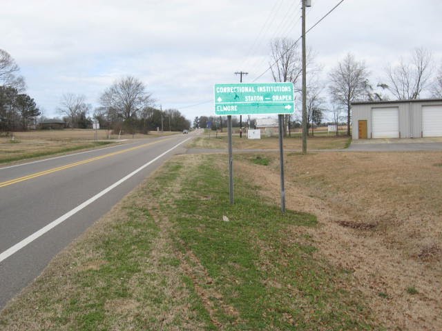 Elmore direction sign, Робинсон Спрингс