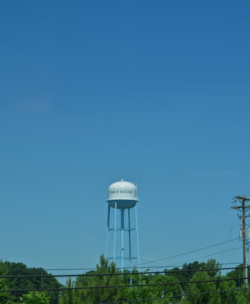 Rutledge, AL water tower, Рутледж