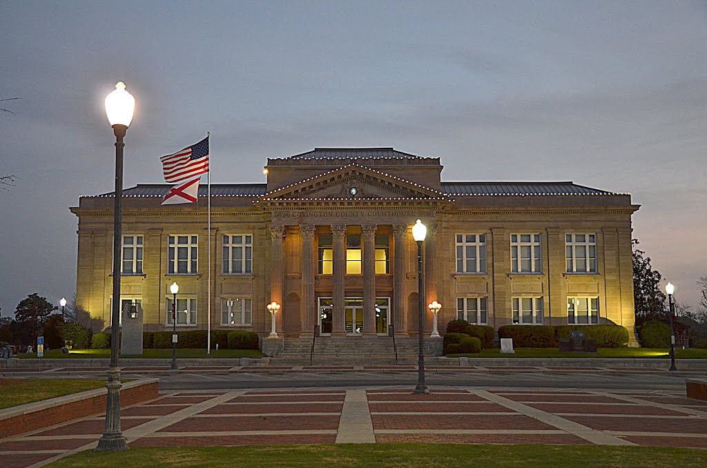Alabama - Covington County Courthouse, Санфорд