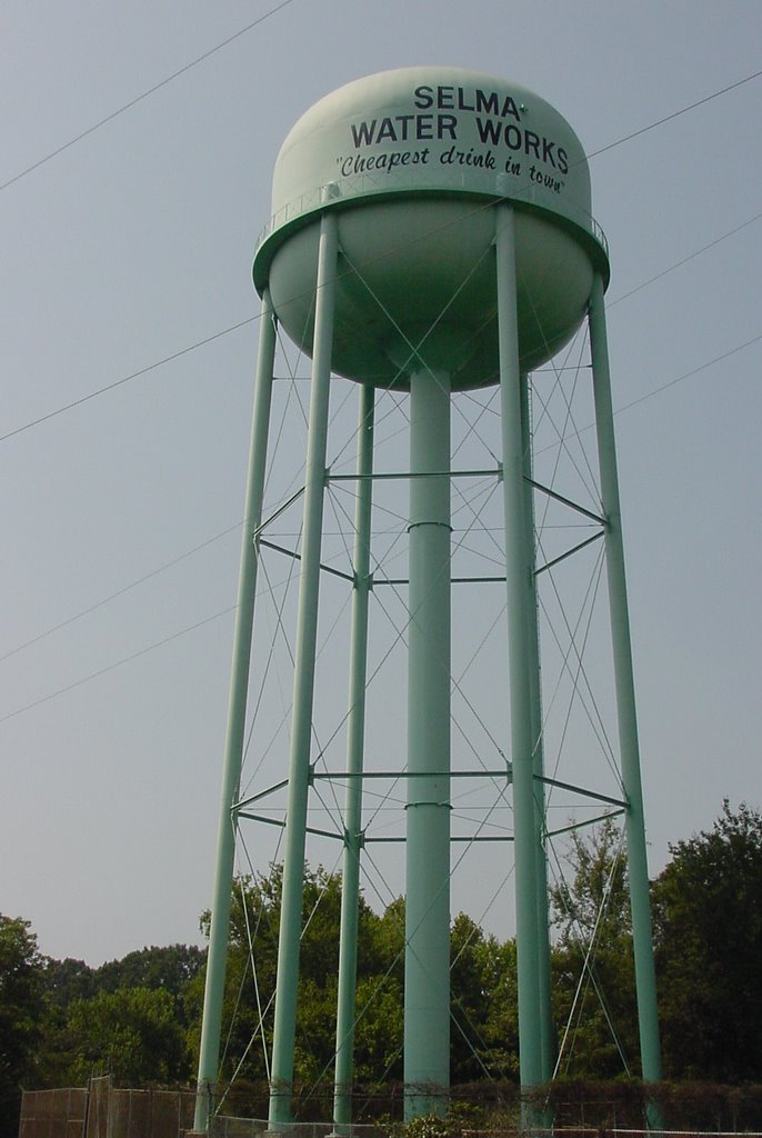 Selma, Alabama - Block Park Water Tower, Селмонт