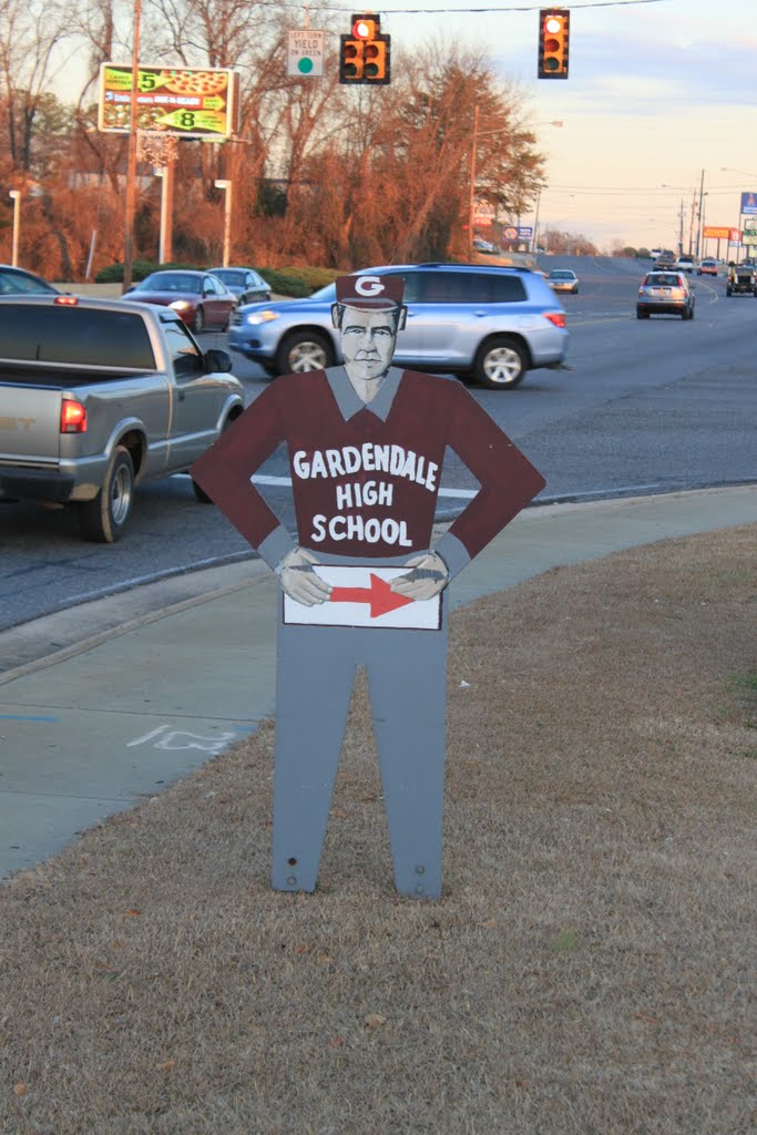 Gardendale High School Sign, Таррант