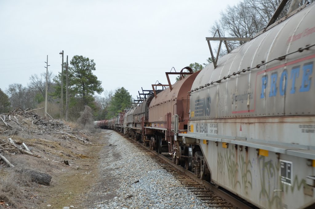 Southbound NS Coil Steel Consist, Фифф