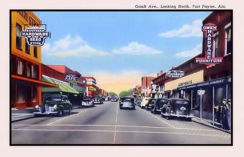 1920s Gault Ave Fort Payne,Ala, Форт-Пэйн