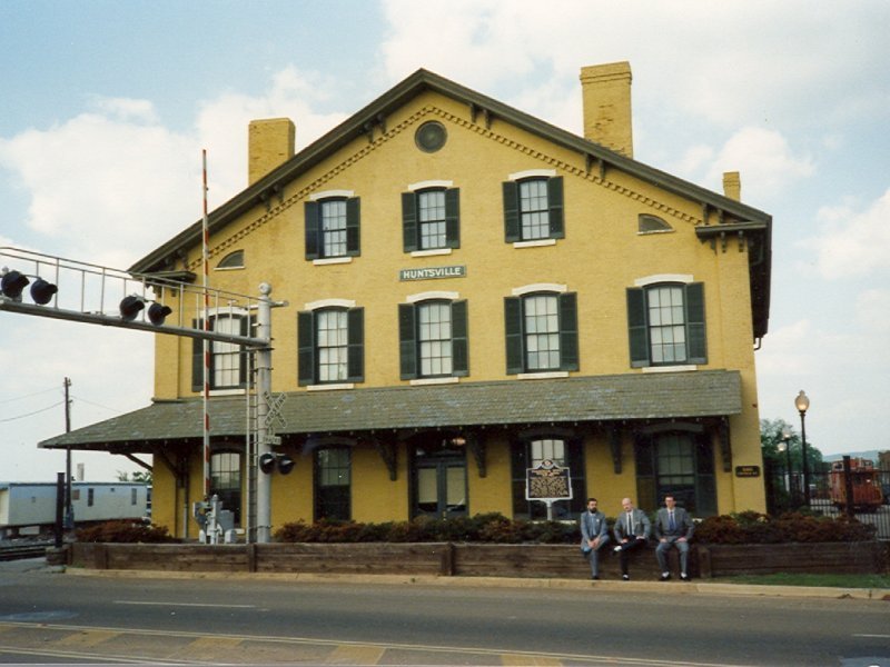 Huntsville, AL - Railway Station (May 1989), Хунтсвилл