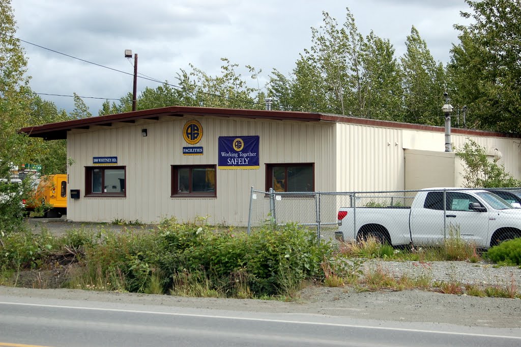 Alaska Railroad Facilities Building, 1000 Whitney Road, Anchorage, AK, Анкоридж
