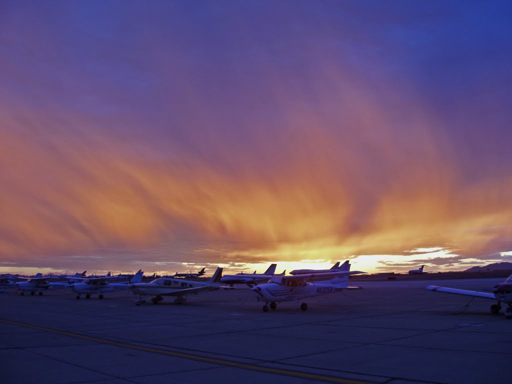 Sunset, Goodyear Airport (GYR), Goodyear, AZ, Авондейл