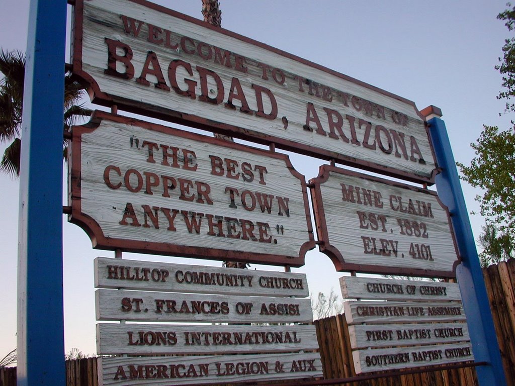 Bagdad, yes!... just in Arizona, Багдад