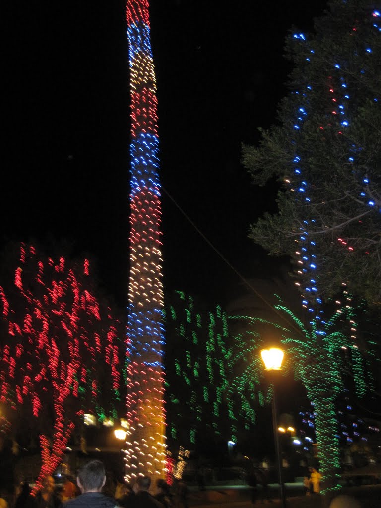 Christmas lights in Glendale AZ, Глендейл