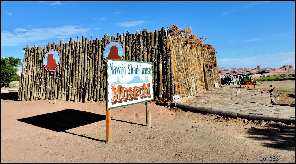 Kayenta Navajo Museum,on the road 160 Arizona .© by leo1383, Кайента