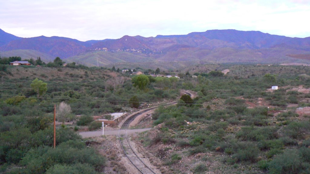 West view from Miller Road in Clarksdale, Arizona, Кларкдейл