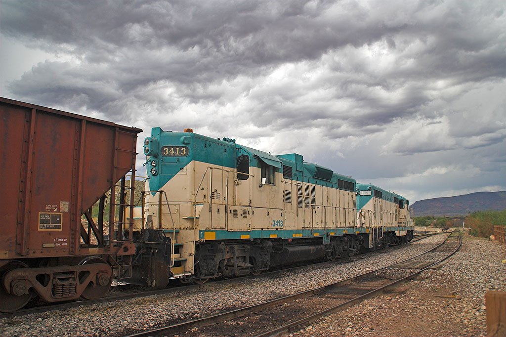 Stormy Skies at Verde Canyon RR, Кларкдейл