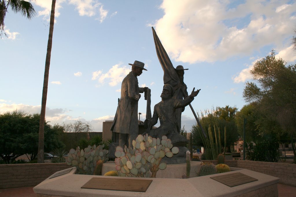 Tucson, Monument in Presidio Plaza, Тусон