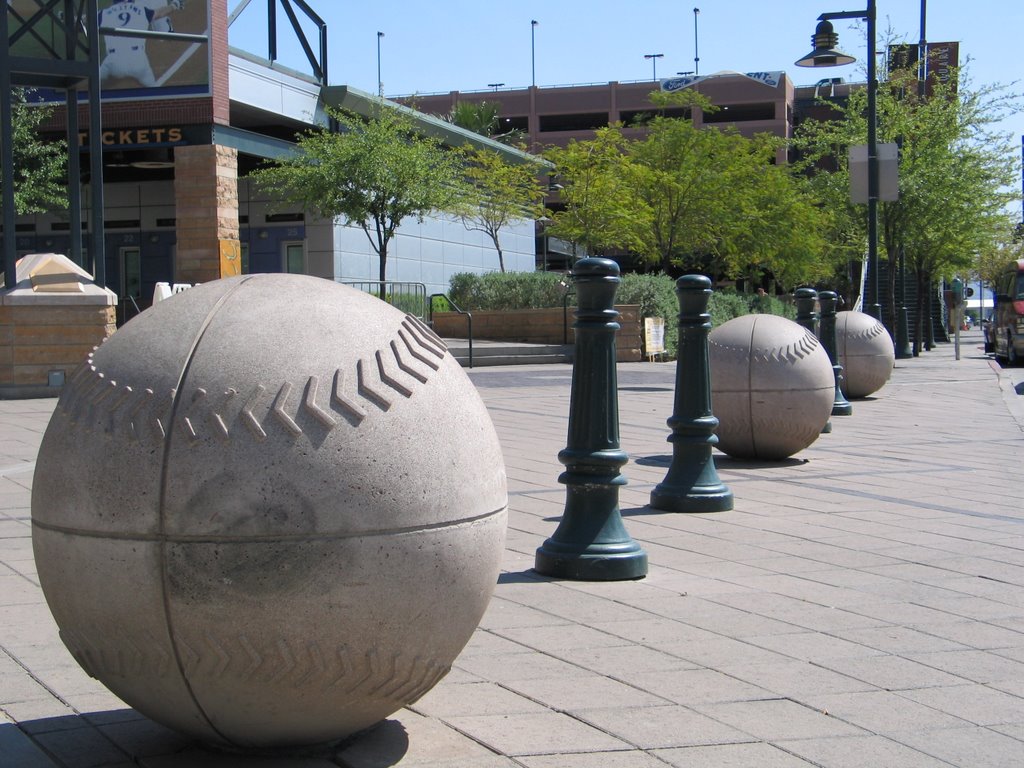 Old Bank One Ballpark baseballs, Финикс