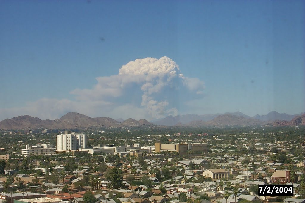 Phoenix, Arizona - The Willow Fire, July 2, 2004, Финикс