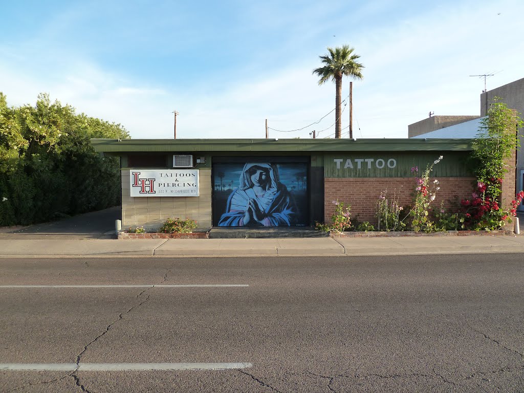 Phoenix, AZ: Nuestra Senora del Desierto (Sassoferrato), El Mac, Artist, 2012, Финикс